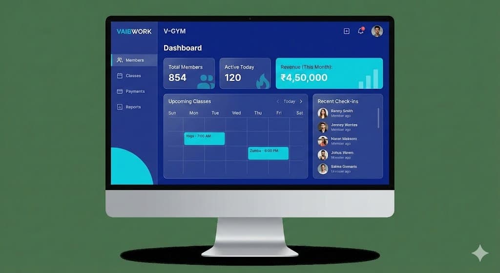 V-GYM Management System
